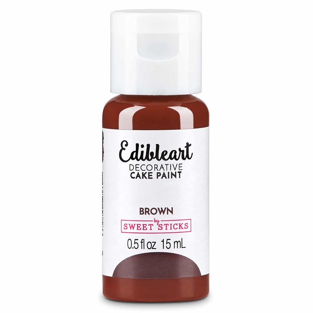 Edibleart Brown Decorative Paint 15ml (0.5 fl 0z)