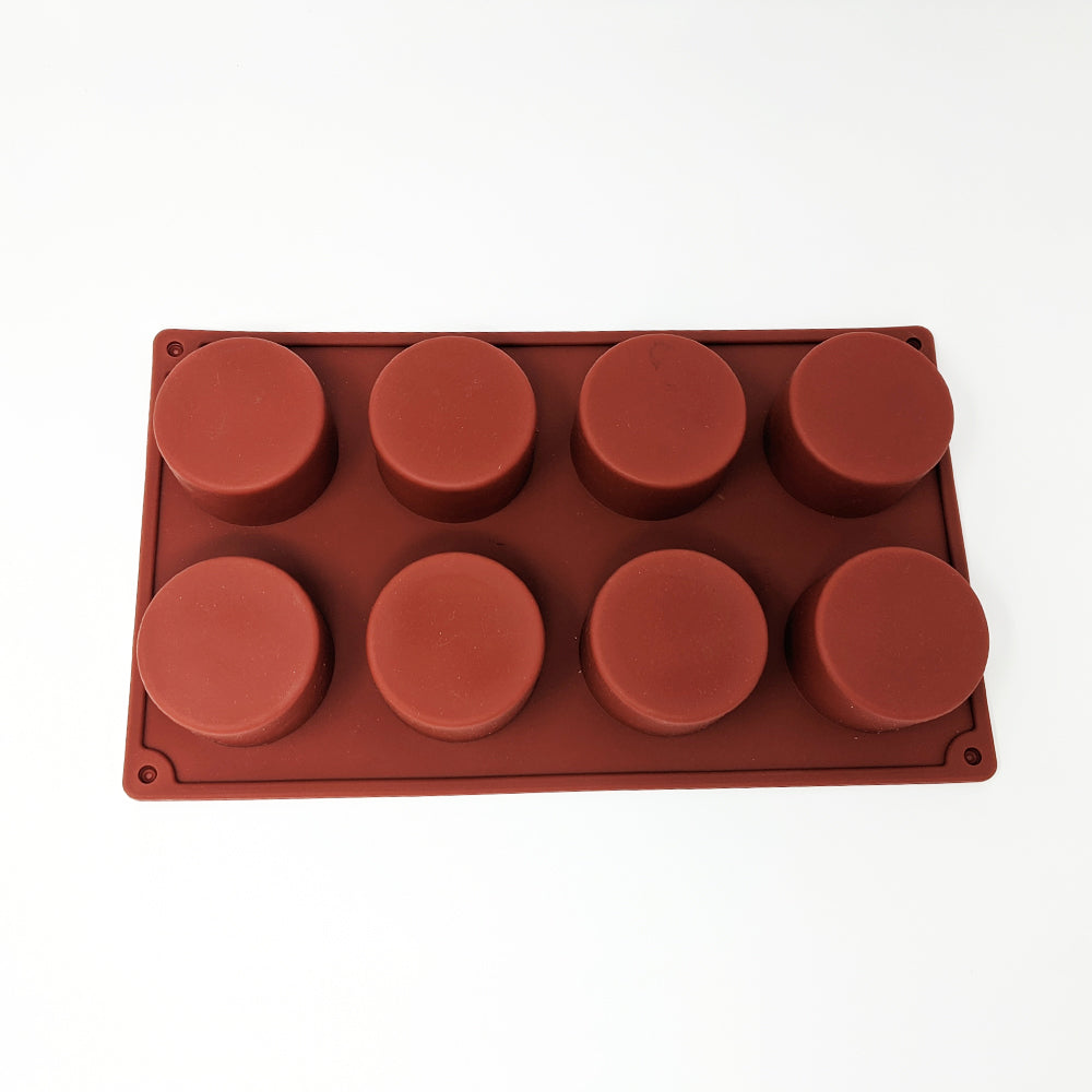 Cylinders Silicone Chocolate Mold by 8