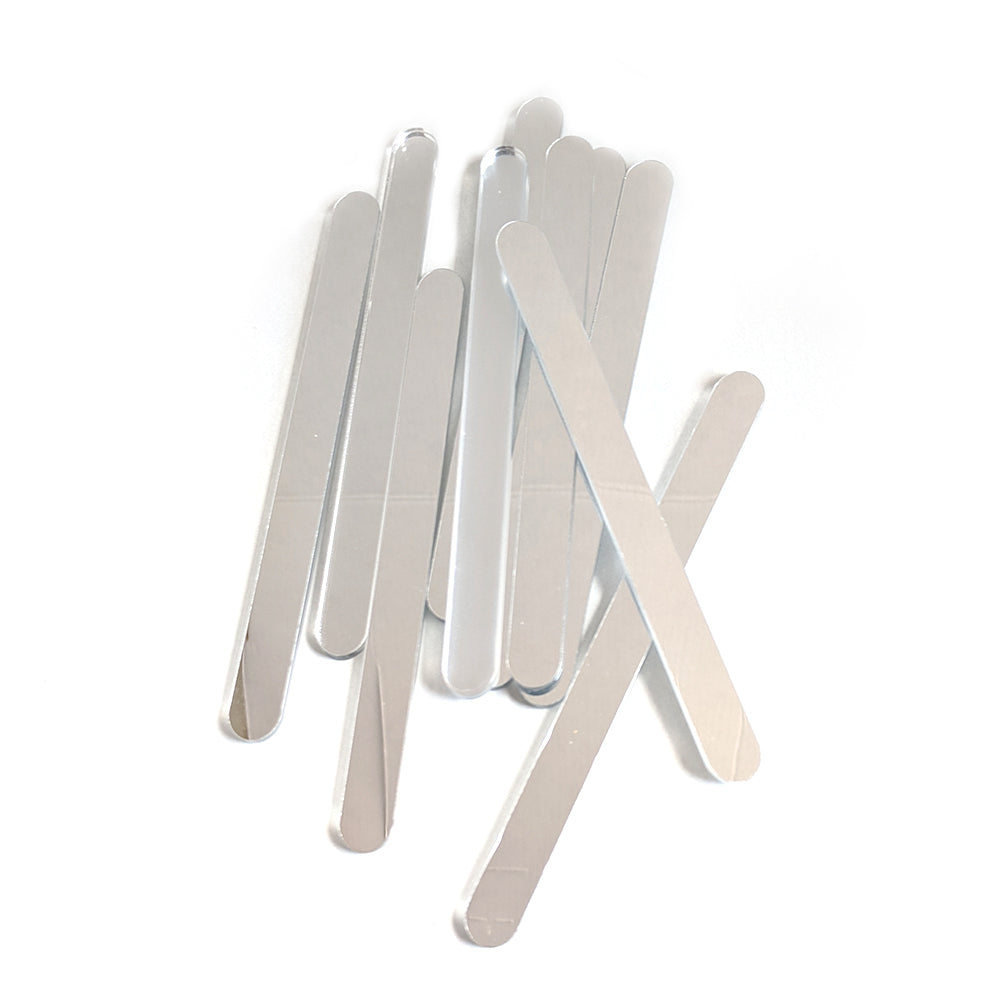 Mirror Popsicles Acrylic Sticks (10 pcs)