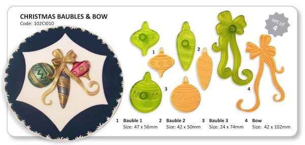 Christmas Baubles and Bows