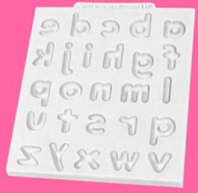 Domed Alphabet - Lower Case