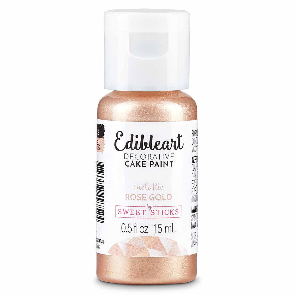 Edibleart Rose Gold Decorative Paint 15ml (0.5 fl 0z)