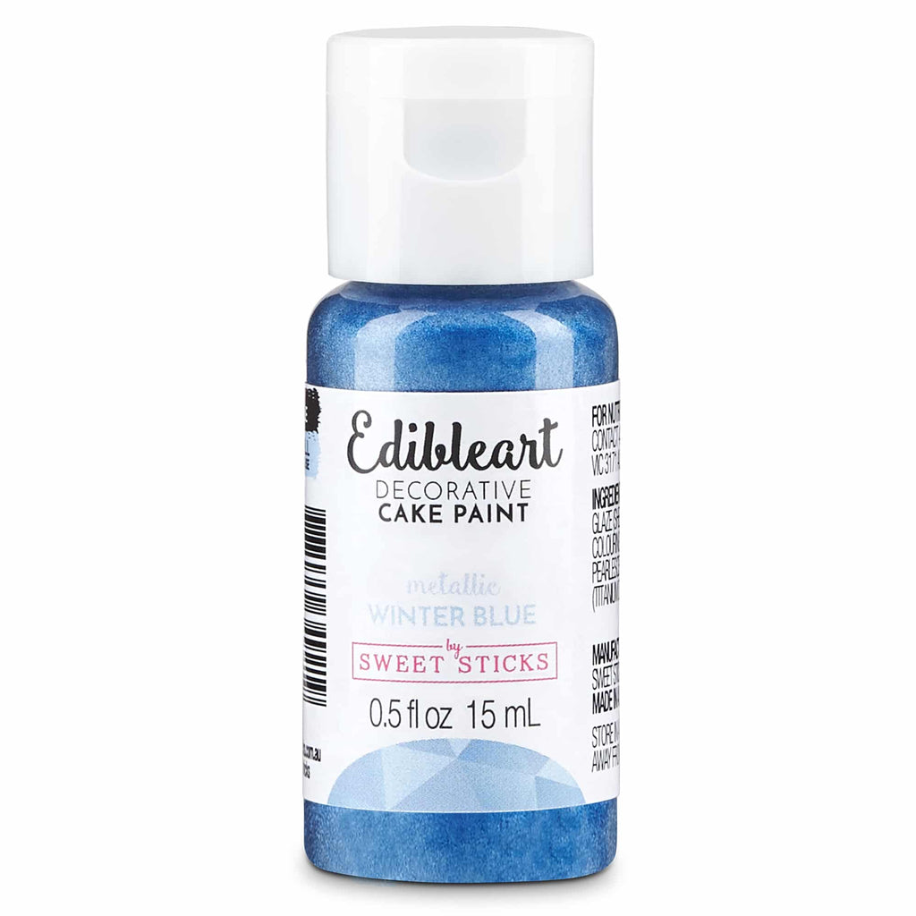 Edibleart Winter Blue Decorative Paint 15ml (0.5 fl 0z)