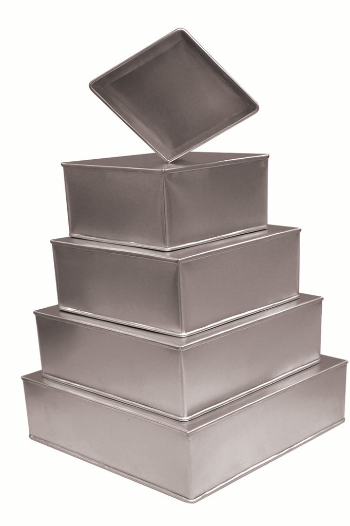 Diamond Shape Cake Pan Set/5 By 3in High