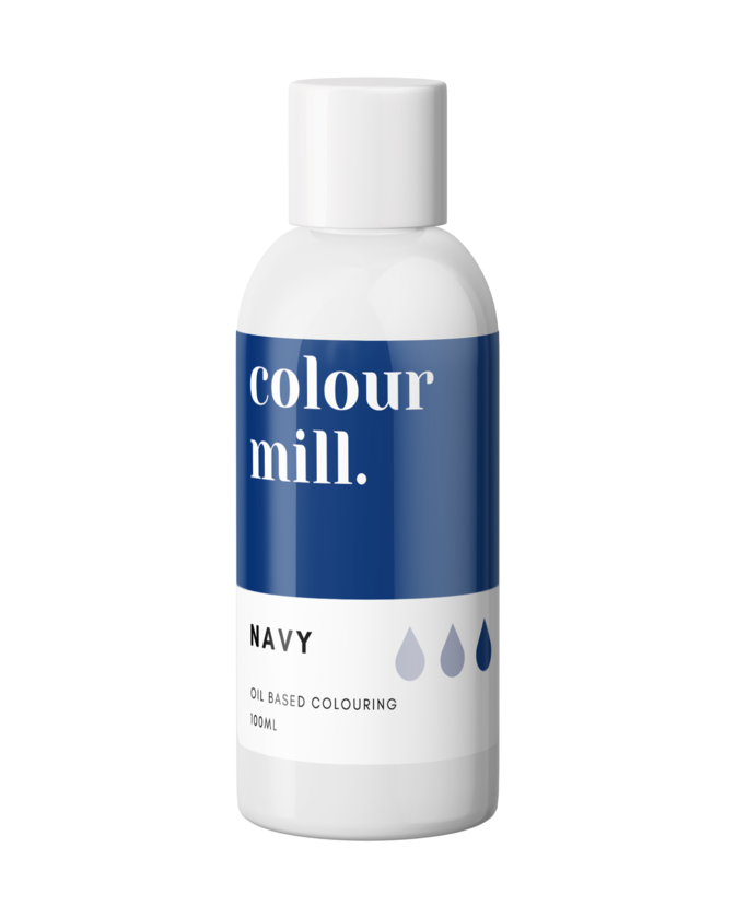 Colour Mill Navy Oil Based Colouring 100ml