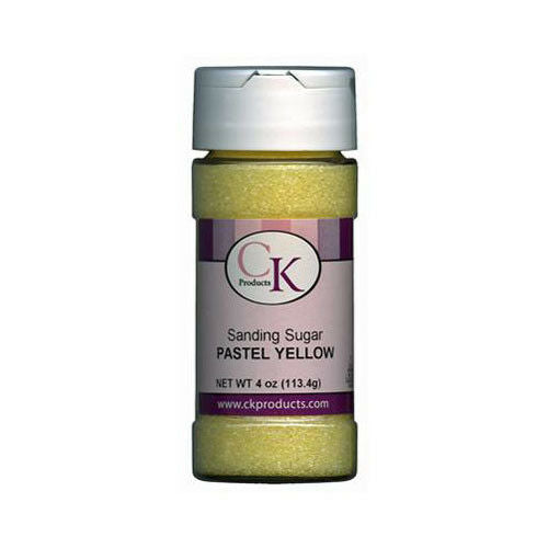 Sanding Sugar Pastel Yellow 4 Oz