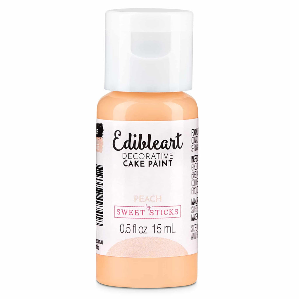 Edibleart Peach Decorative Paint 15ml (0.5 fl 0z)