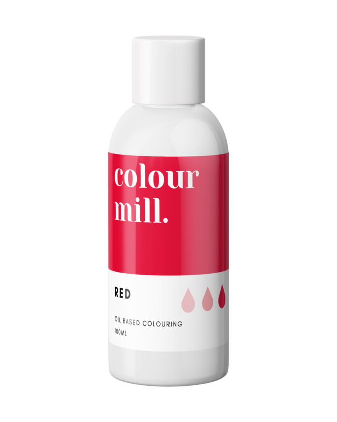 Colour Mill Red Oil Based Colouring 100ml