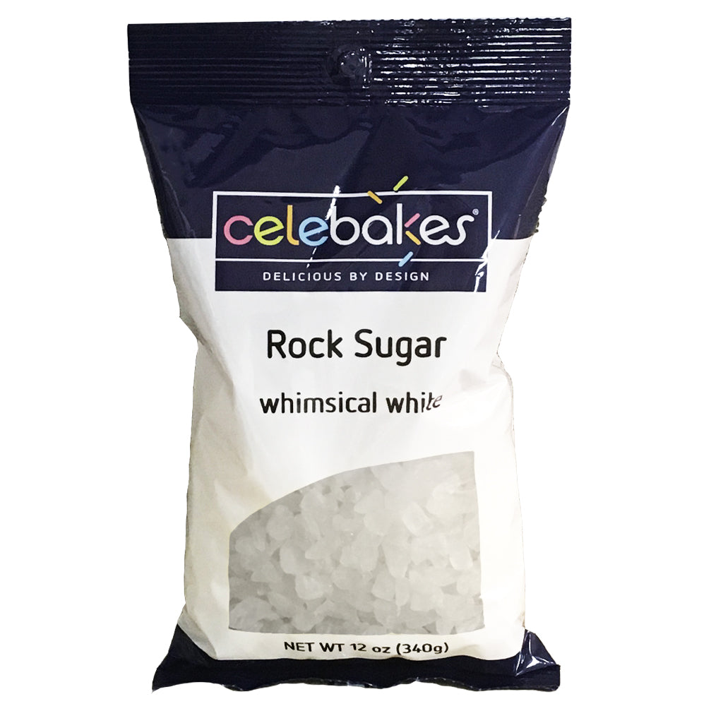 Celebakes Whimsical White Rock Sugar 12 oz