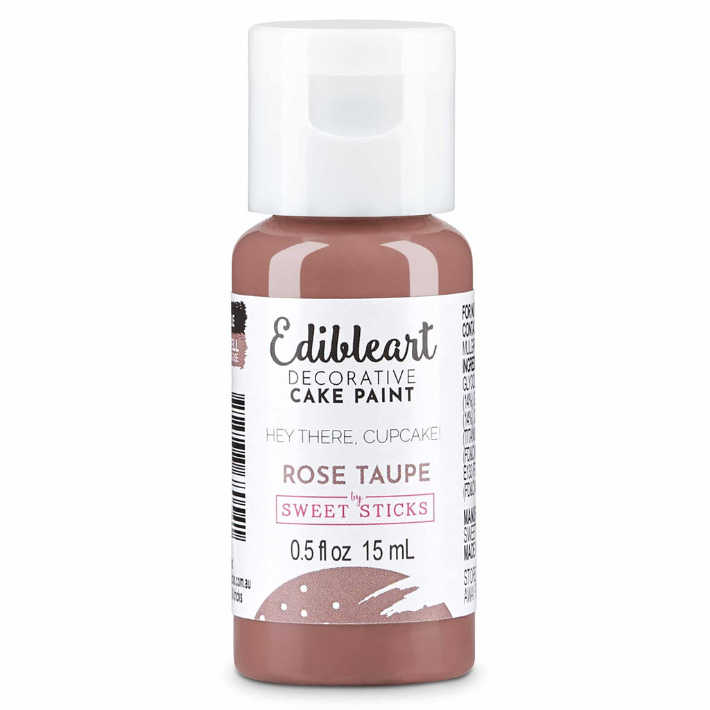 Edibleart Rose Taupe Decorative Paint 15ml (0.5 fl 0z)