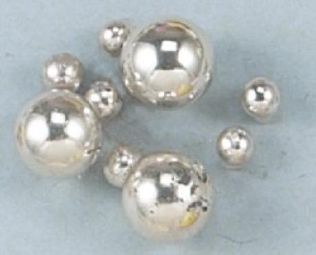 Dragees Silver Container 3.5 oz of 3mm Diam,