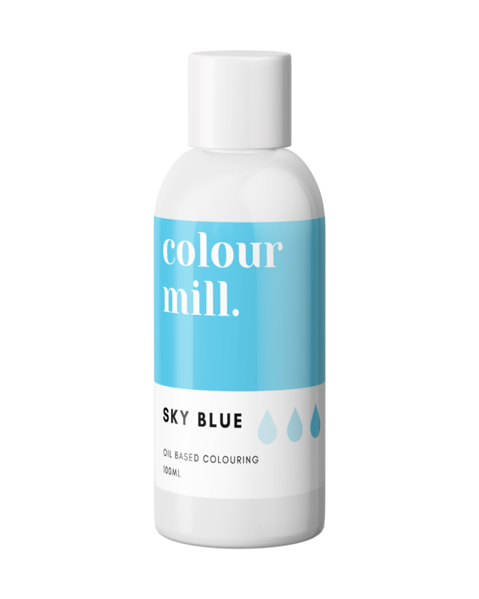 Colour Mill Sky Blue Oil Based Colouring 100ml