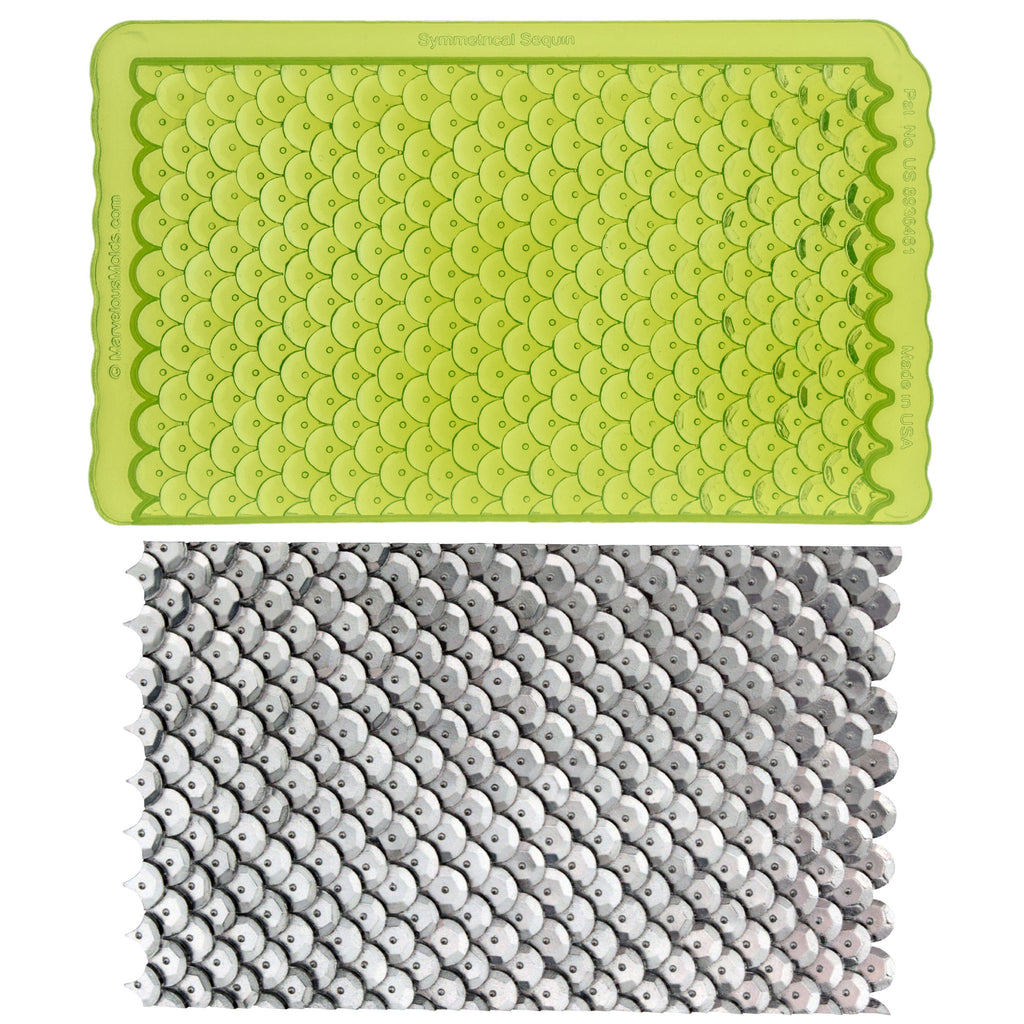 Marvelous Molds Small Buckle Silicone Mold for Cake Decorating with Fondant and Gum Paste Icing