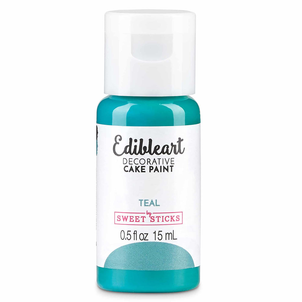 Edibleart Teal Decorative Paint 15ml (0.5 fl 0z)