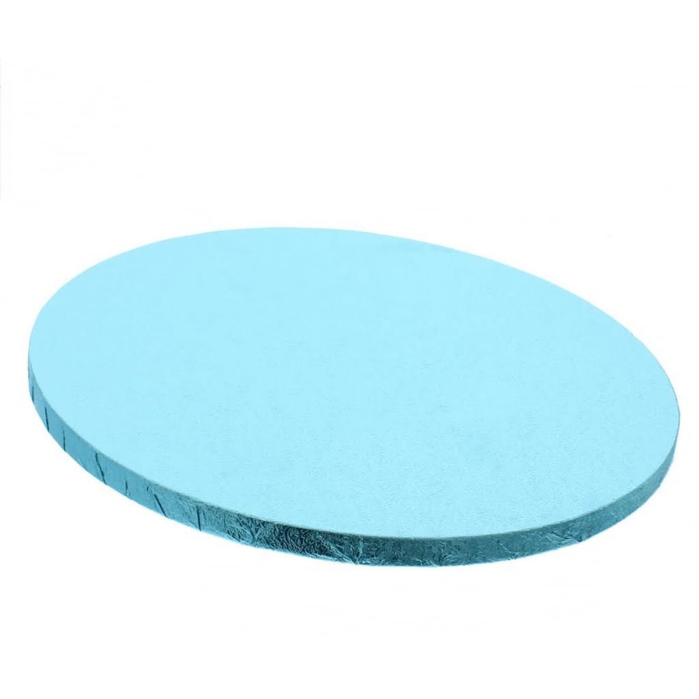 Sky Blue Round Cake Drum 8"