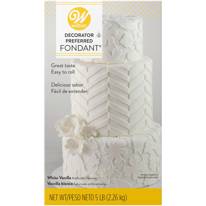 Wilton White Fondant 5 Lb