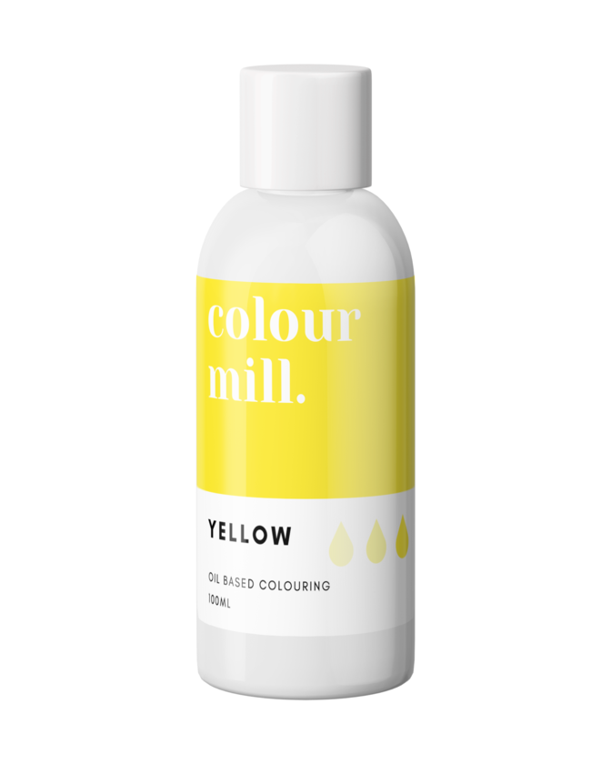 Colour Mill Yellow Oil Based Colouring 100ml