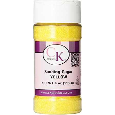 Sanding Sugar Yellow 4 Oz